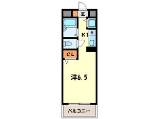 ＹＫハイツ小久保の物件間取画像